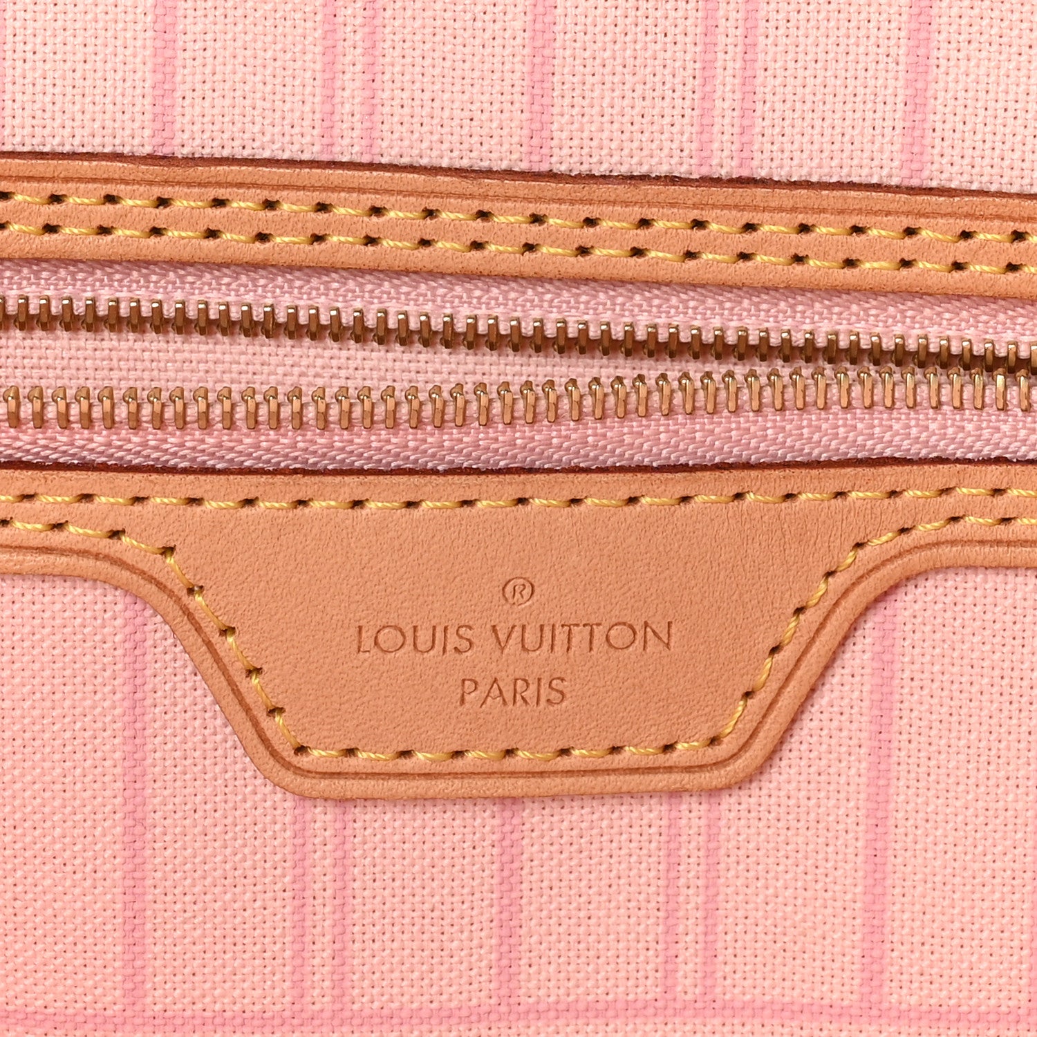 Louis Vuitton Damier Azur Neo Neverfull MM Rose Ballerine 6 of 9