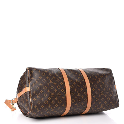 Louis Vuitton Monogram Keepall Bandouliere 55 4 of 18