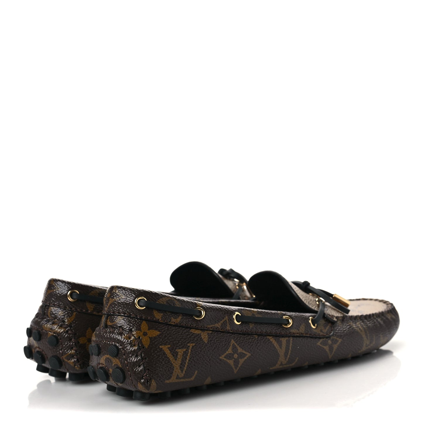 Patent Reverse Monogram Gloria Loafers 40