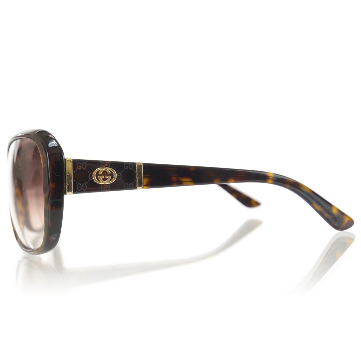 Gucci Tortoise Shell GG Sunglasses 3125S 3 of 6
