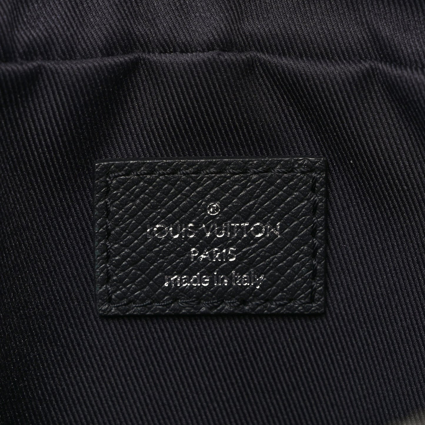 Taiga Monogram Eclipse Outdoor Bum Bag Black