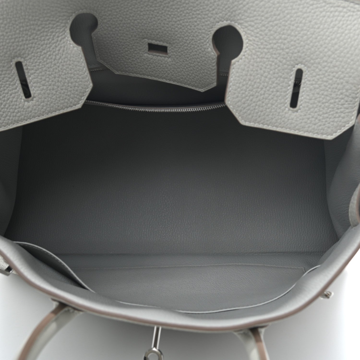 Hermes Togo Birkin 35 Gris Perle 4 of 8