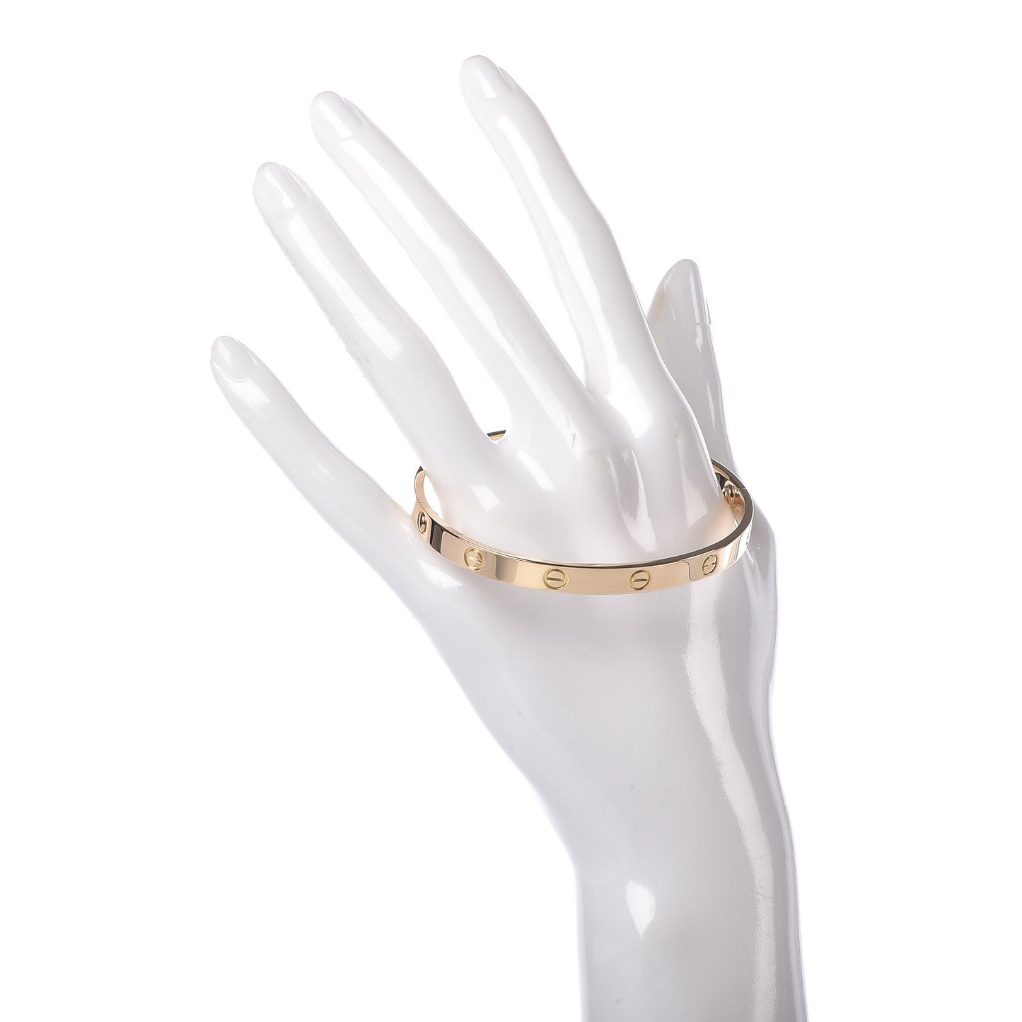 18K Yellow Gold LOVE Bracelet 19