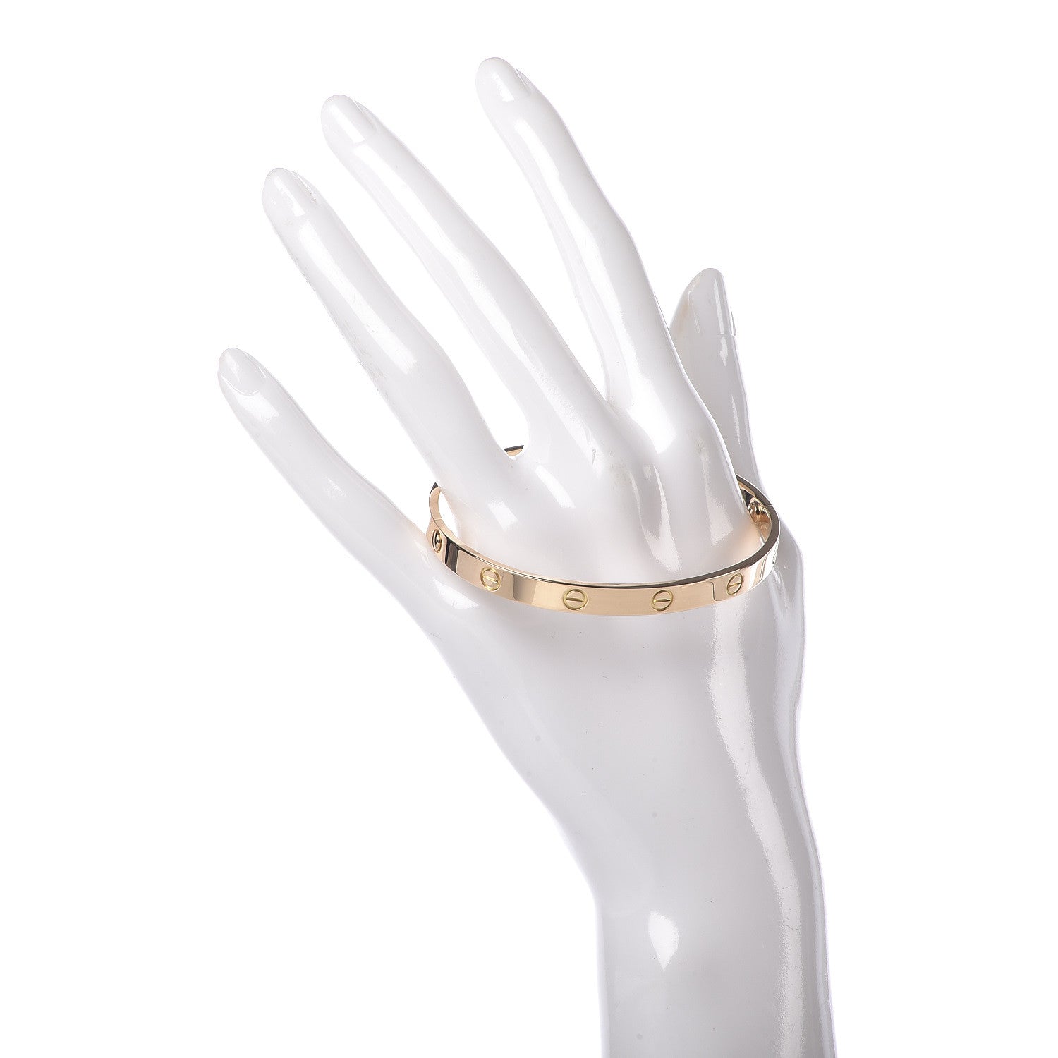 Cartier 18K Yellow Gold LOVE Bracelet 19 2 of 8