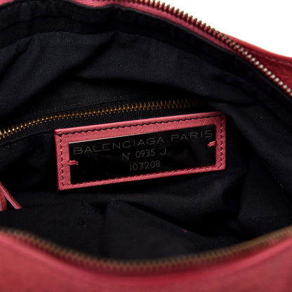 Balenciaga Agneau Classic Hardware First Rose Bombon Raspberry 8 of 9