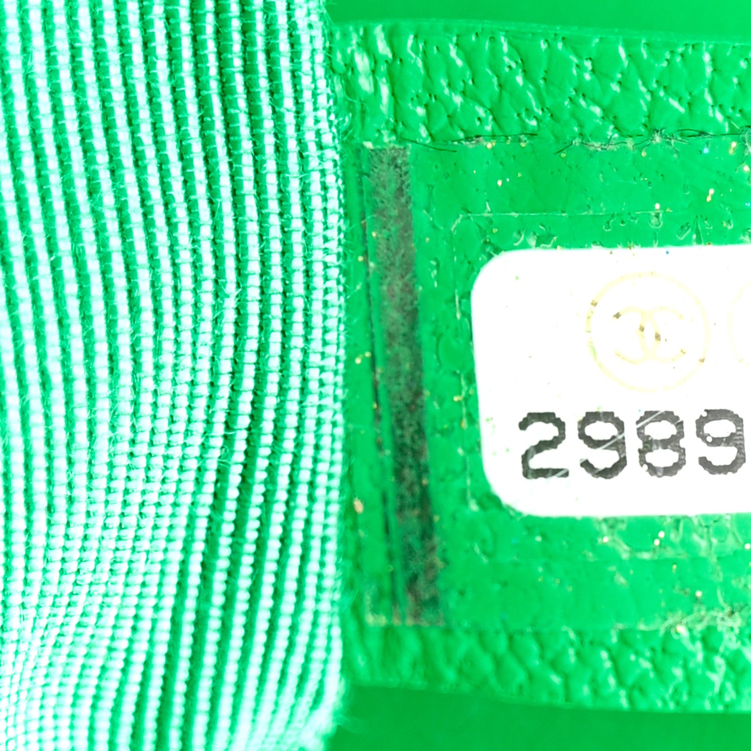 Chanel Goatskin Quilted Large Chanel 19 Flap Green 7 of 10