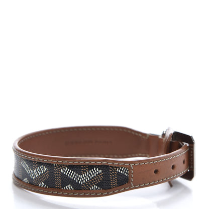 Goyard Goyardine Dog Collar Black Gold 5 of 11