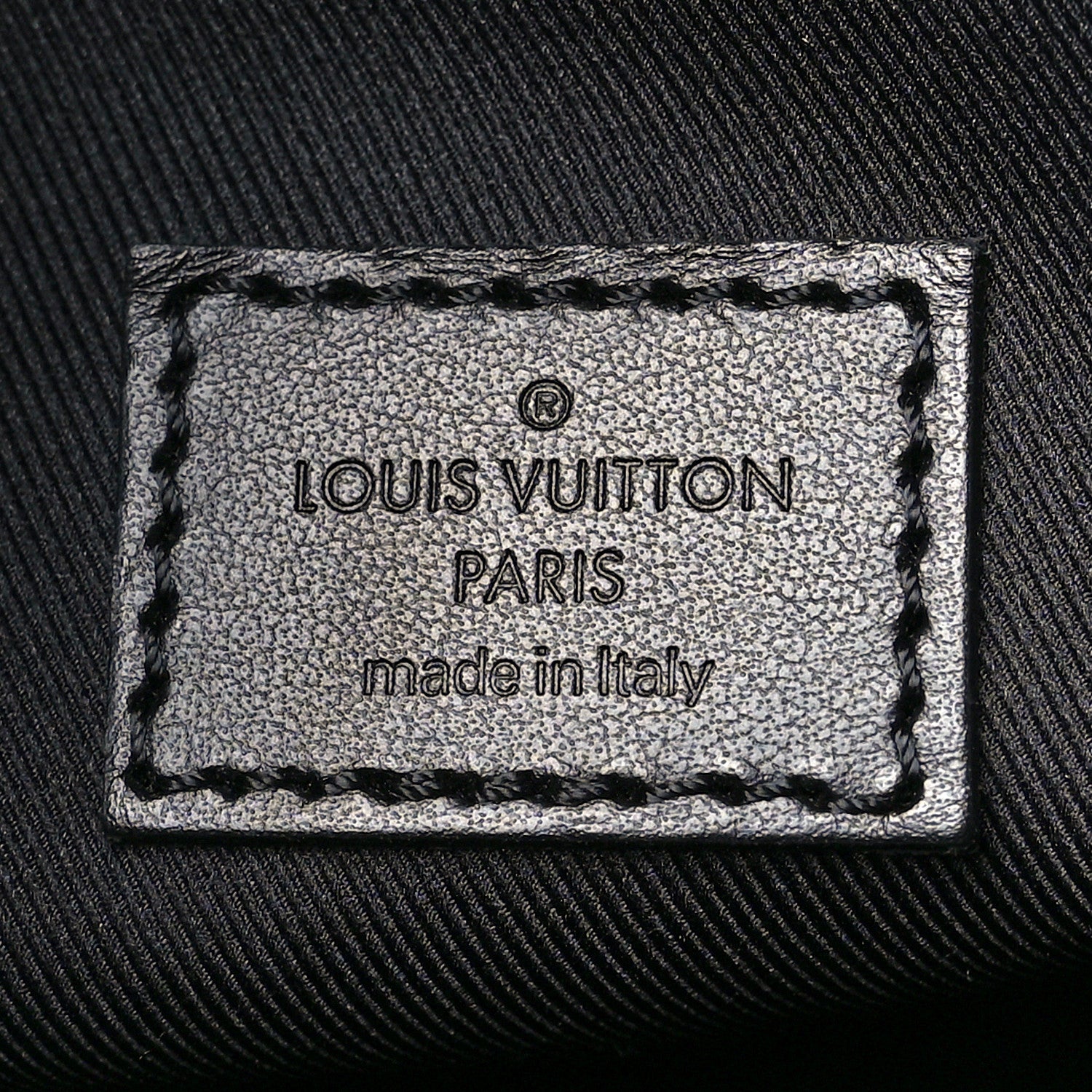 Louis Vuitton Monogram Eclipse Sac Plat Horizontal Zipper 6 of 10
