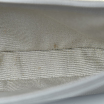 Chanel Grained Calfskin Stitched Flap Grey 8 of 16