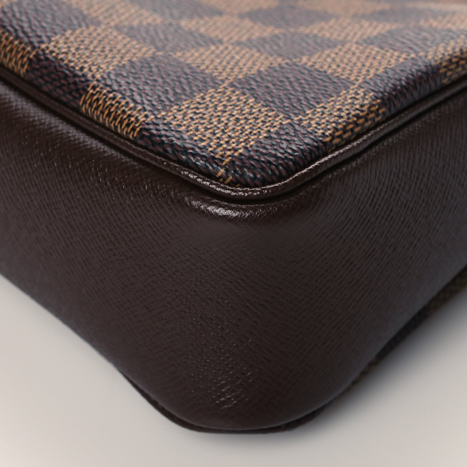 Louis Vuitton Damier Ebene Trousse Make Up Bag Pochette 11 of 11
