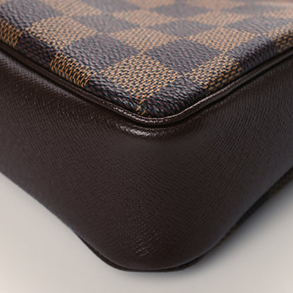 Louis Vuitton Damier Ebene Trousse Make Up Bag Pochette 11 of 11