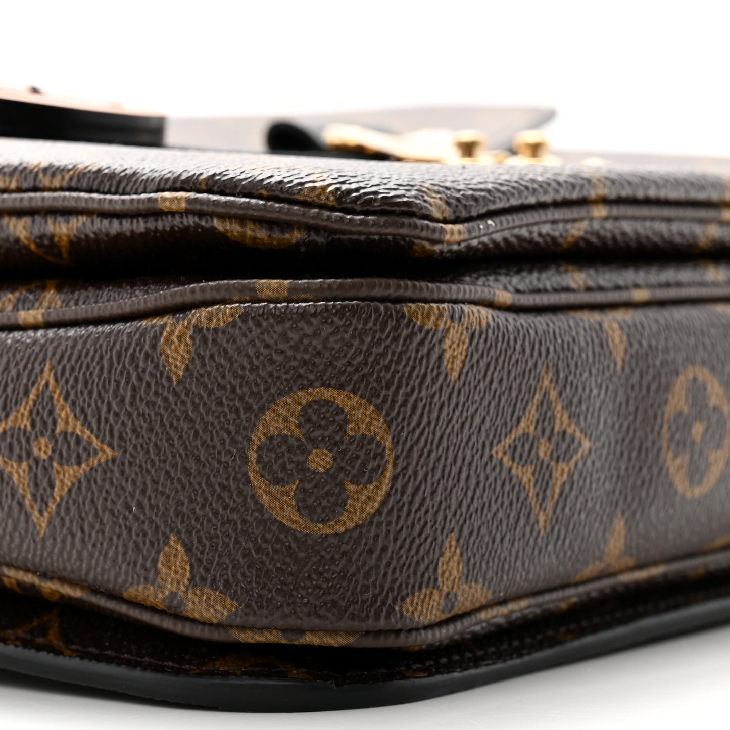 Monogram Braided Pochette Metis Coquelicot