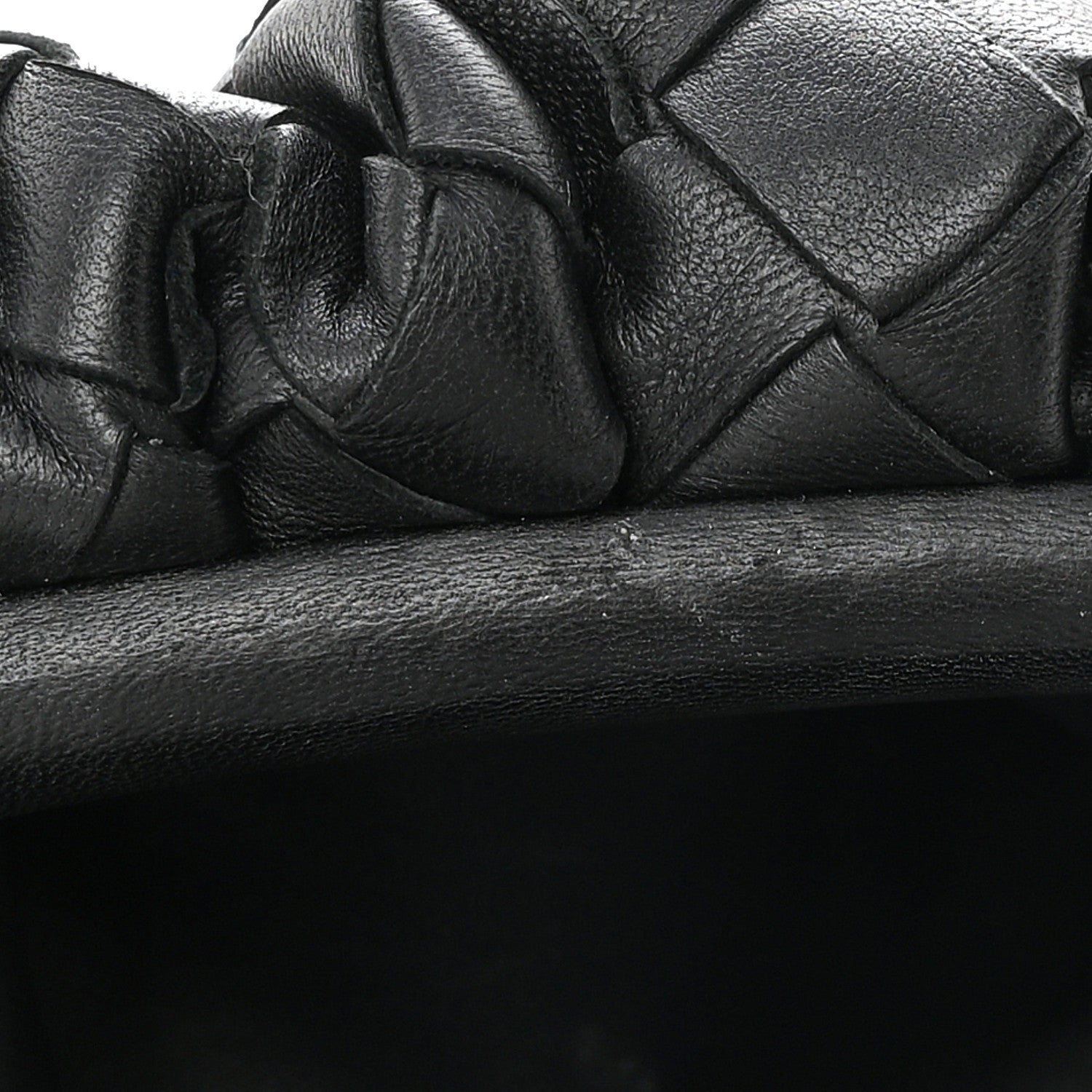 Bottega Veneta Nappa Maxi Intreccio The Pouch Oversized Clutch Black 10 of 12