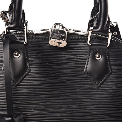 Louis Vuitton Epi Alma BB Black 6 of 11