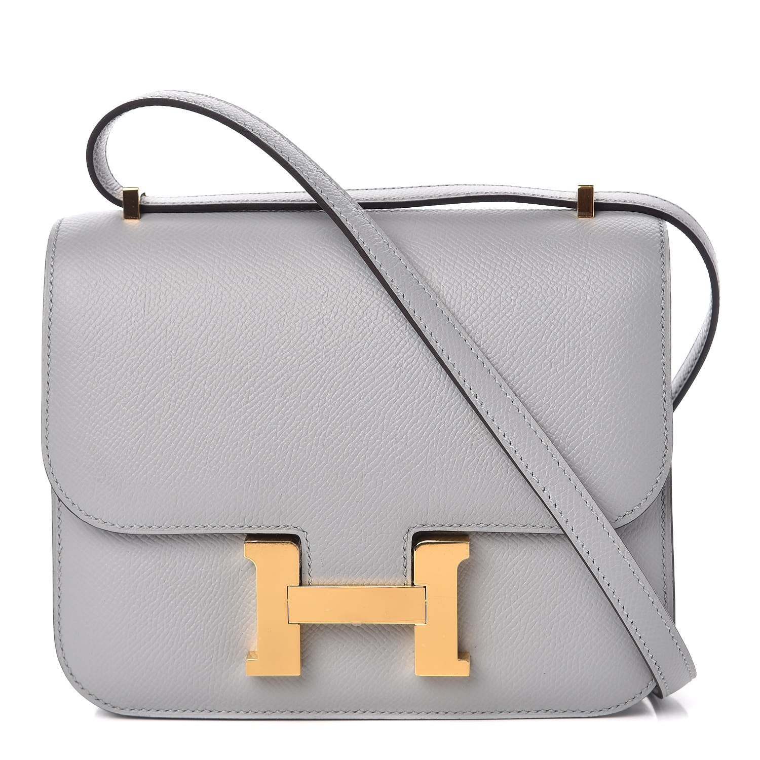Hermes Epsom Constance 18 Bleu Glacier 1 of 21