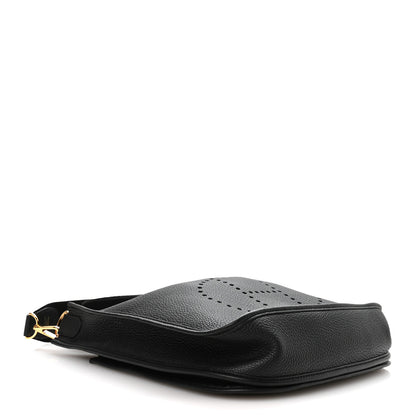 Hermes Taurillon Clemence EVELYNE III PM Black 4 of 10