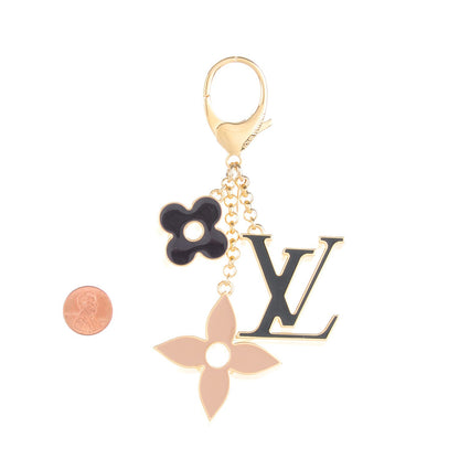 Louis Vuitton Fleur De Monogram Bag Charm Dore 2 of 6