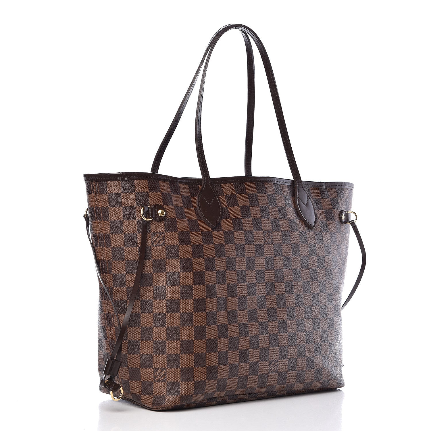 Louis Vuitton Damier Ebene Neverfull MM 3 of 12
