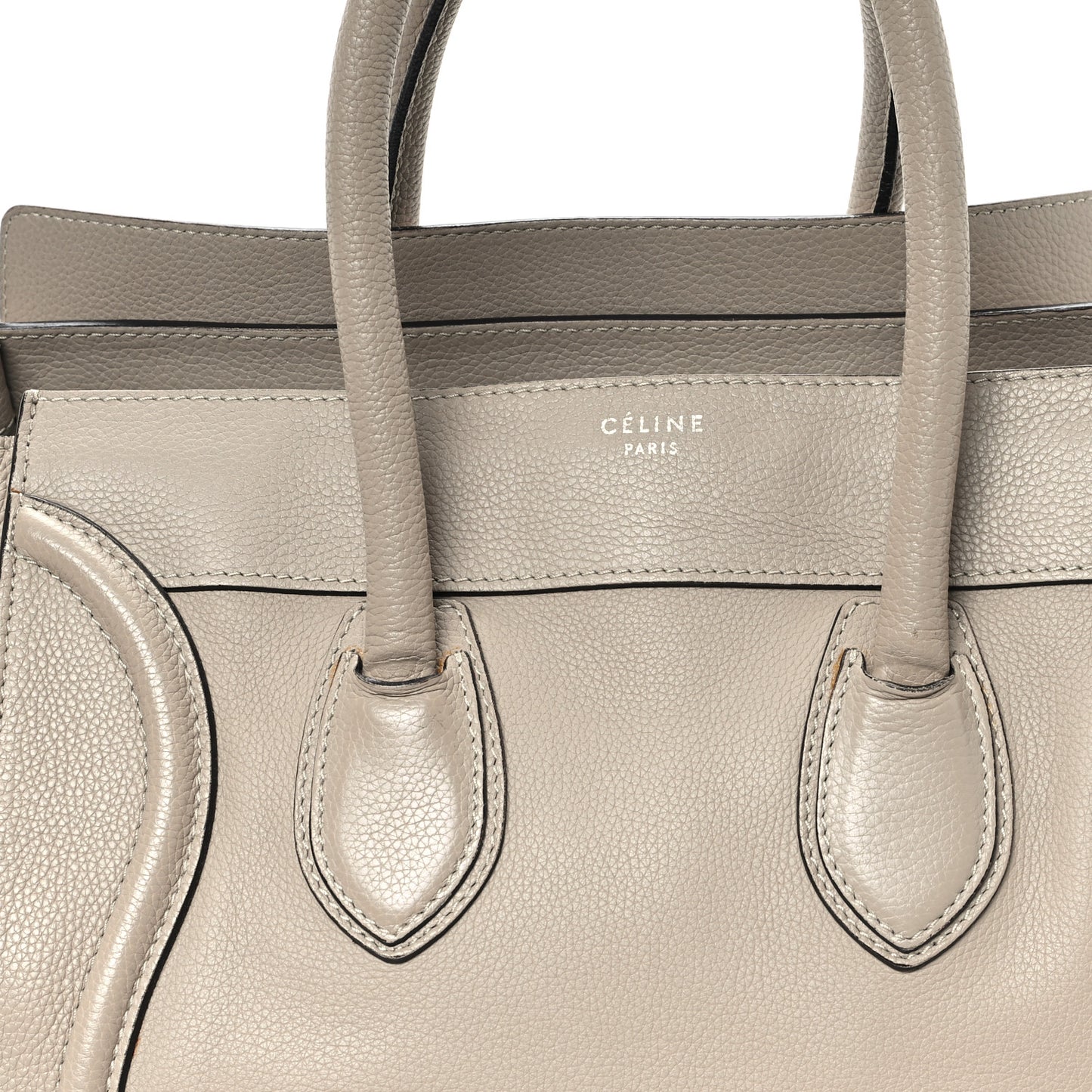Pebbled Calfskin Mini Luggage Dune