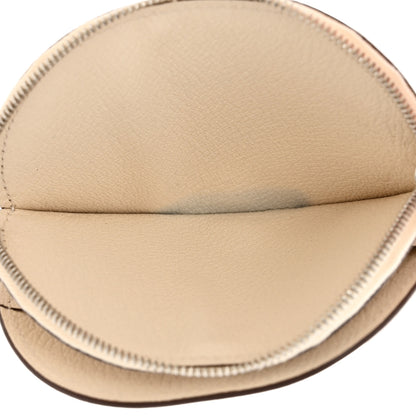 Hermes Chevre Mysore In-The-Loop Wink Card Holder Nata Jaune Bourgeon Cuivre 5 of 10
