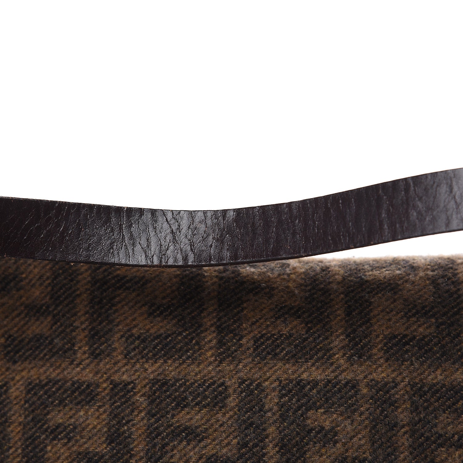 Fendi Wool Zucca Mama Baguette Tobacco 10 of 11