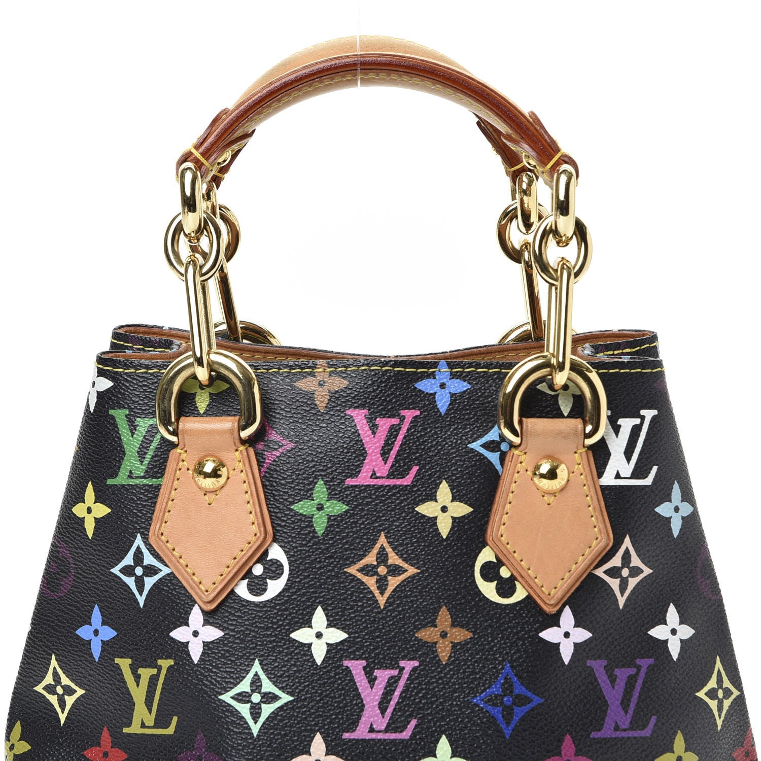 Louis Vuitton Monogram Multicolor Audra Black 8 of 11