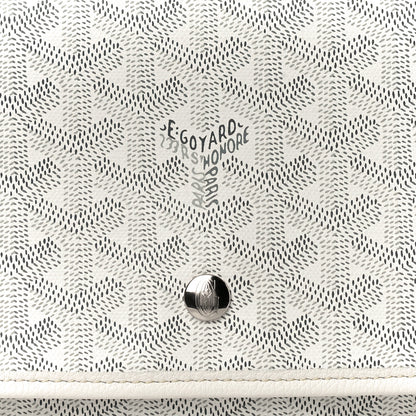 Goyard Goyardine Plumet Wallet Clutch White 7 of 9