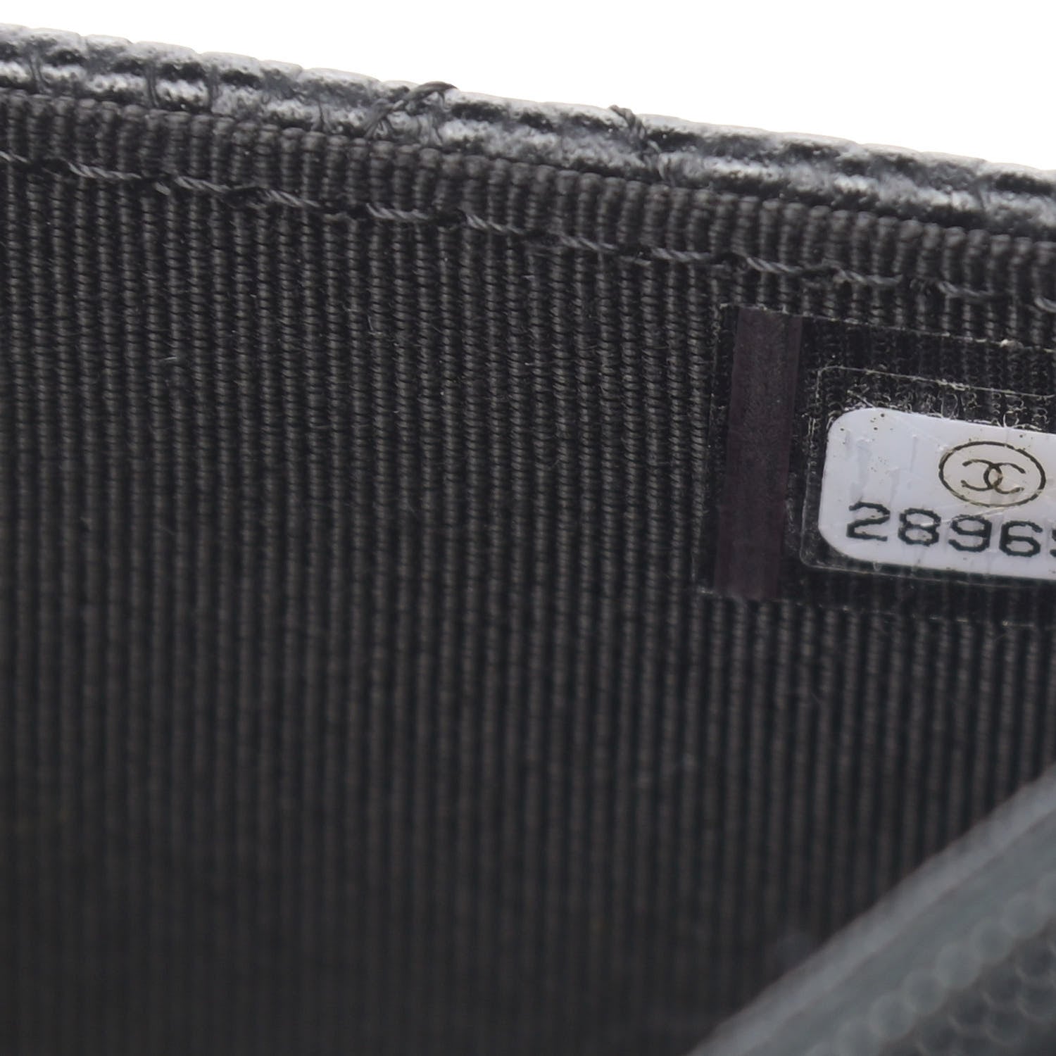 Chanel Caviar Quilted Wallet On Chain WOC Black 8 of 10