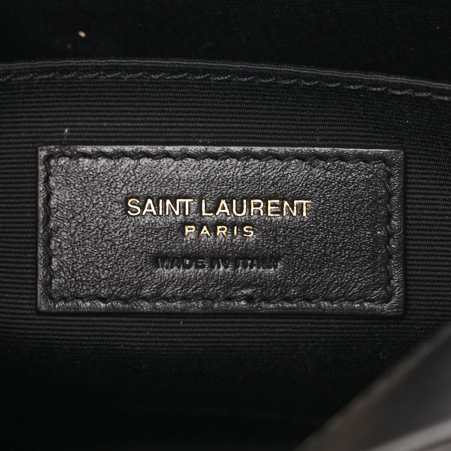 Calfskin Matelasse Monogram Lou Camera Bag Black