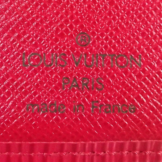 Louis Vuitton Epi Continental French Purse Wallet Rouge 7 of 7