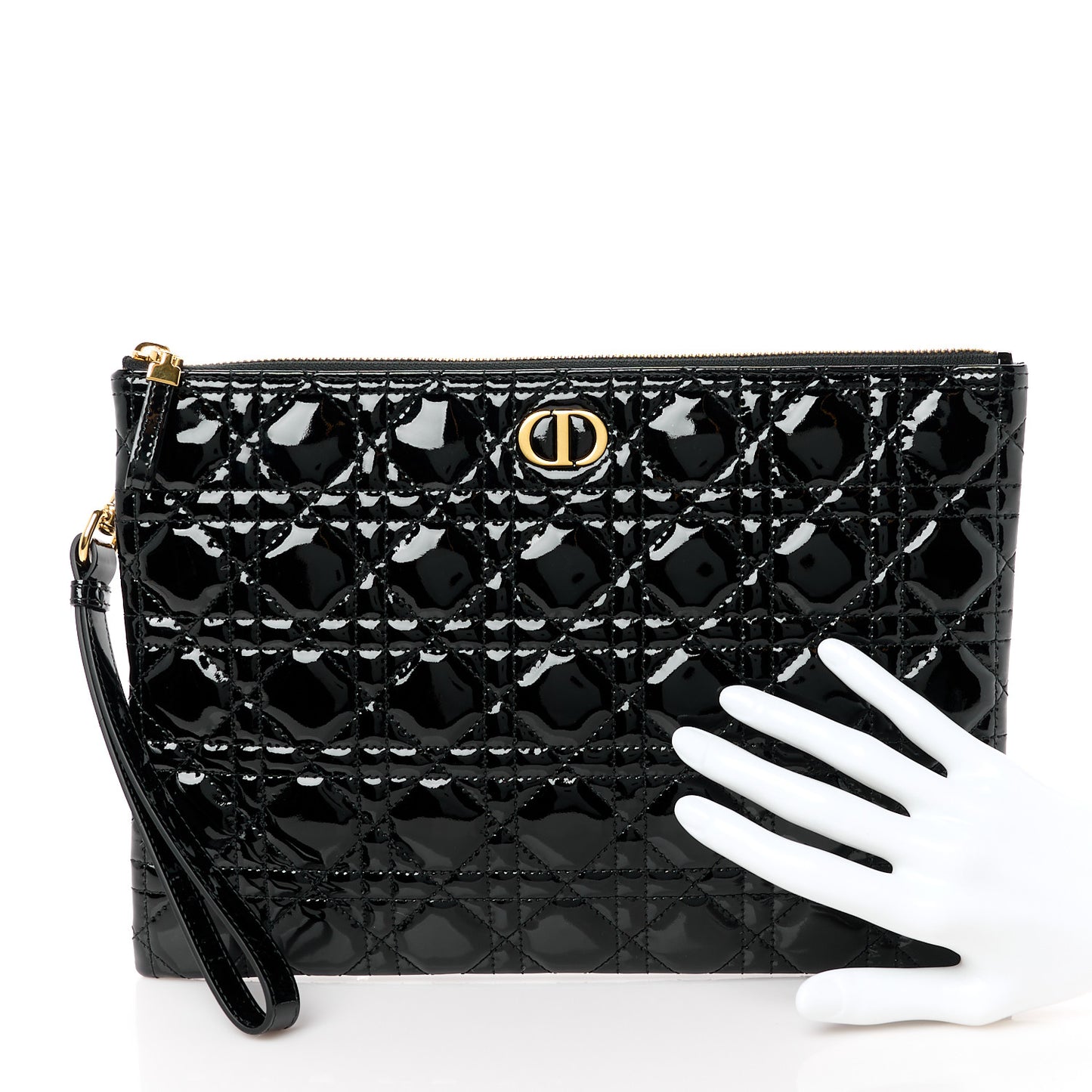 Patent Cannage Large Caro Daily Pouch Black