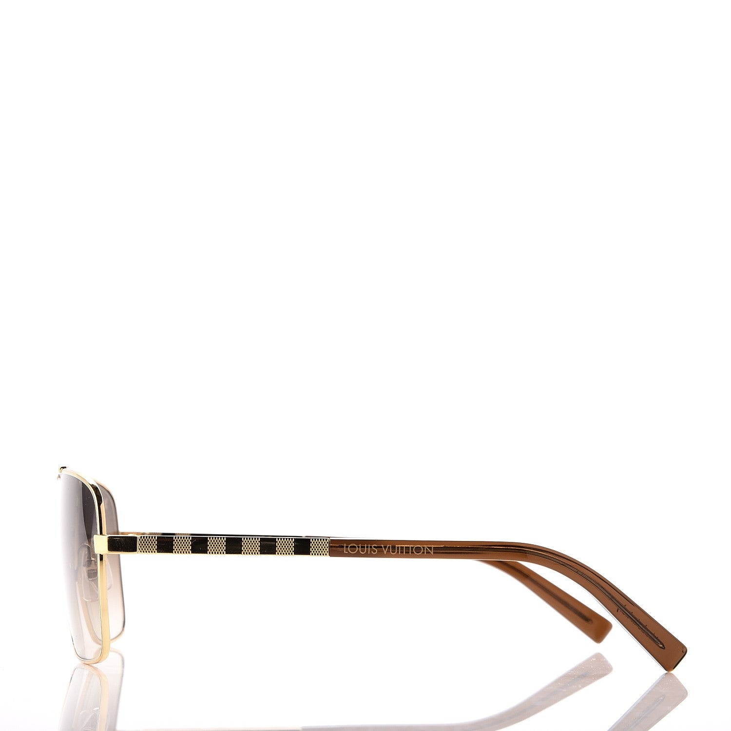Louis Vuitton Attitude Sunglasses Z0259U Gold 3 of 9