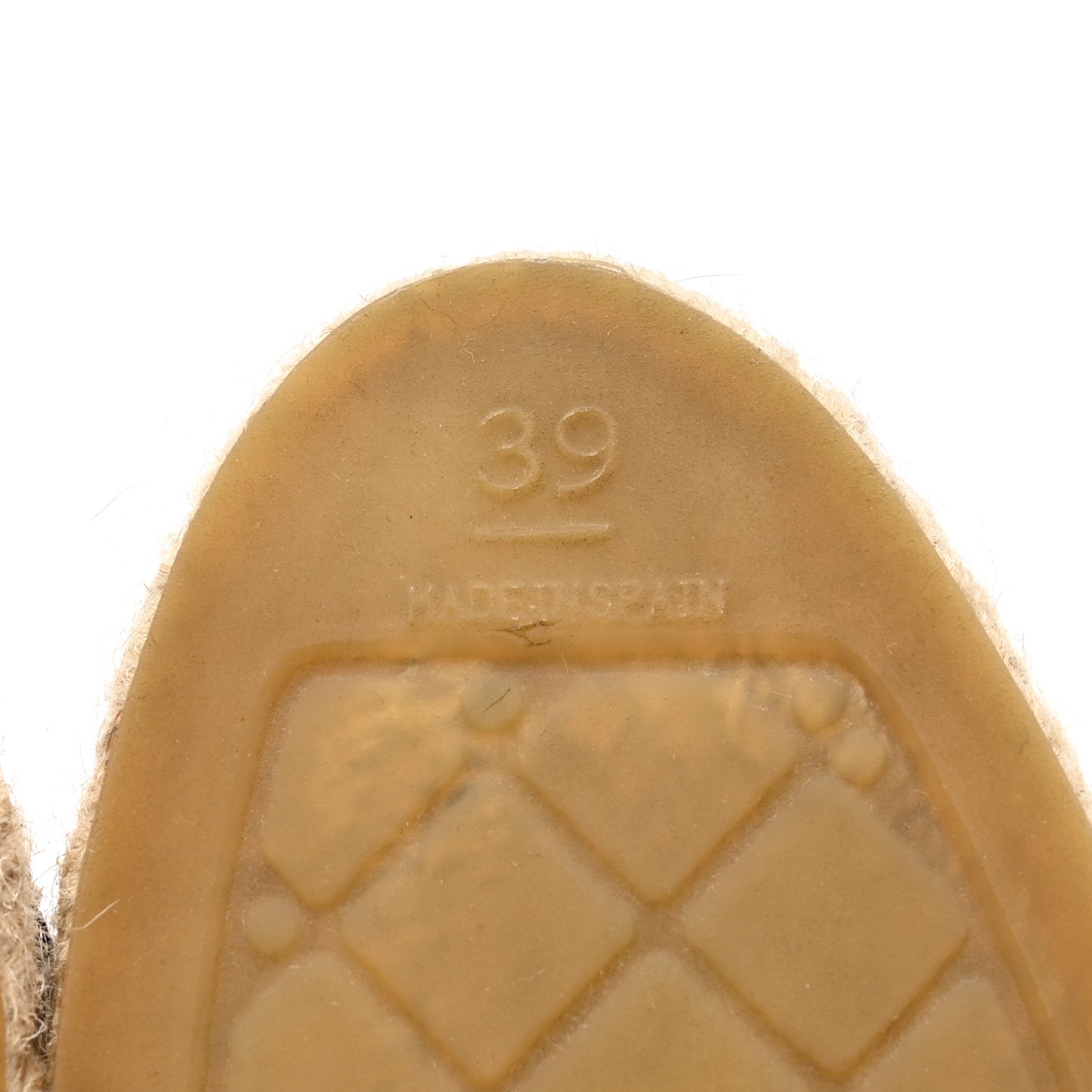 Satin Grosgrain Espadrilles 39 Black