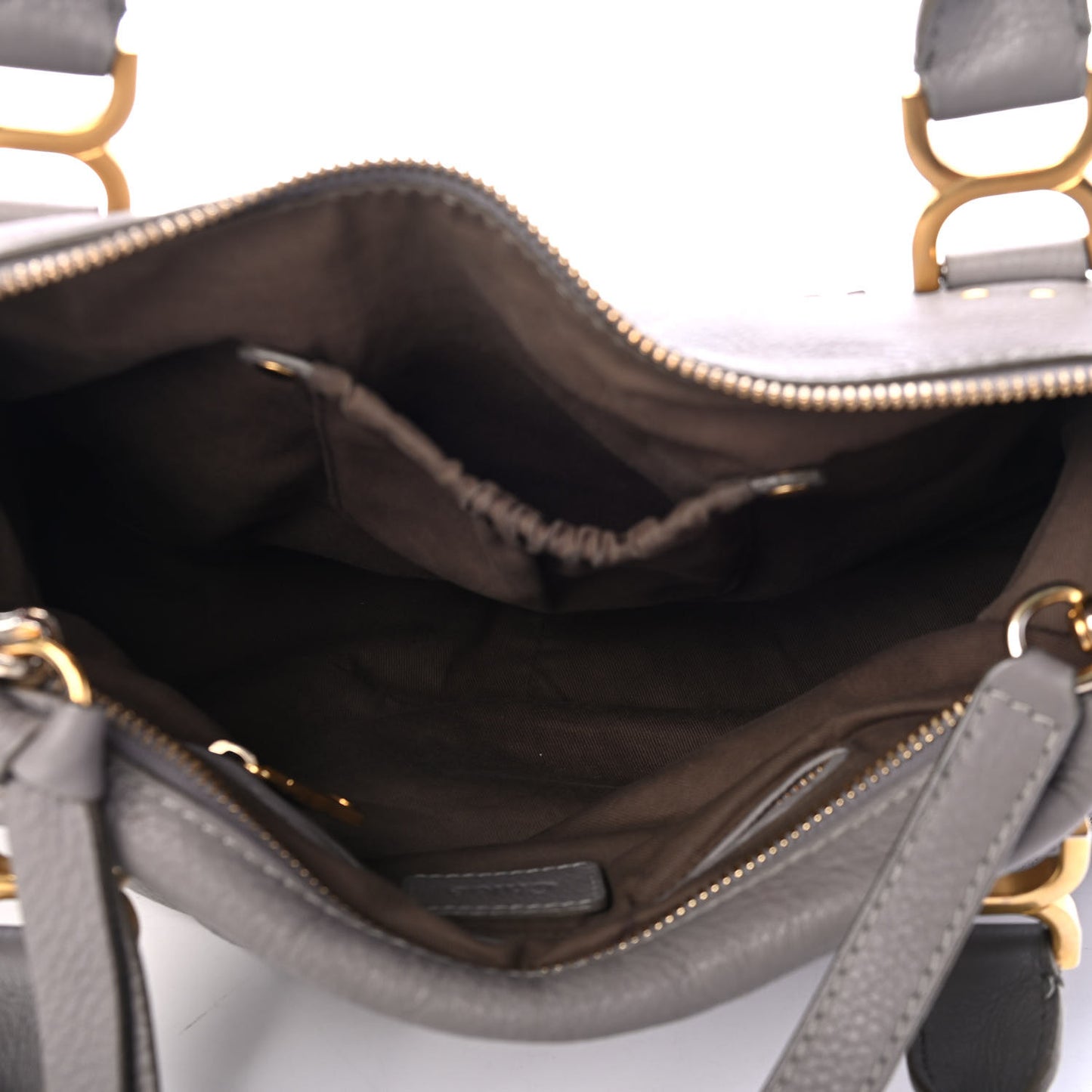Calfskin Medium Marcie Satchel Cashmere Grey