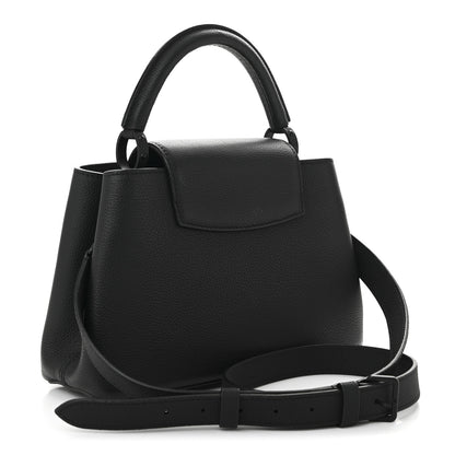 Louis Vuitton Taurillon Capucines BB Matte Black 3 of 9