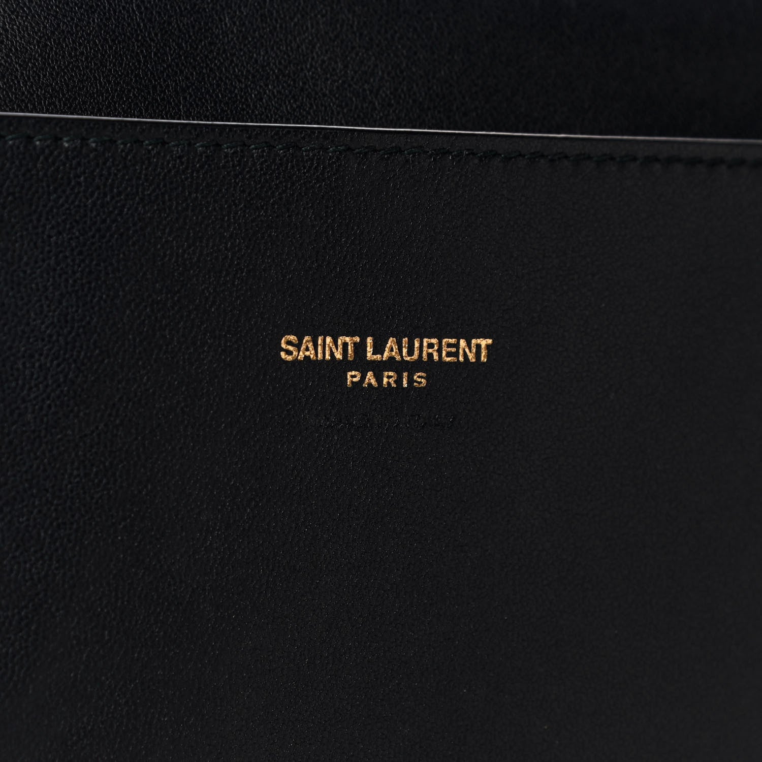 Saint Laurent Smooth Calfskin Suede Medium Reversible Monogram Kate Satchel Navy 12 of 18