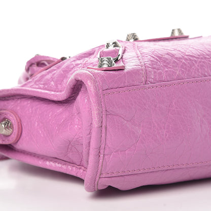 Balenciaga Agneau Giant 12 Silver Hardware Mini City Rose Berlingot 8 of 9