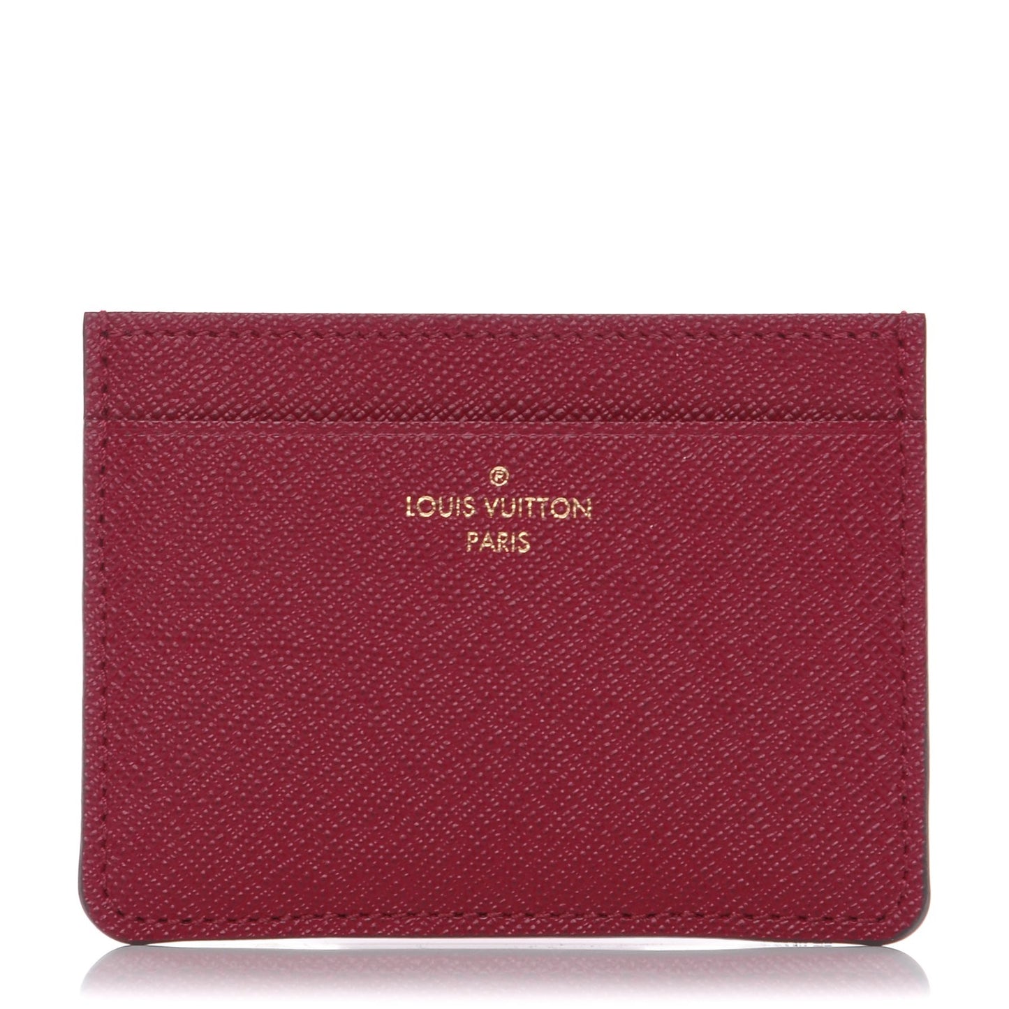 Calfskin Jeanne Wallet Insert Fuchsia