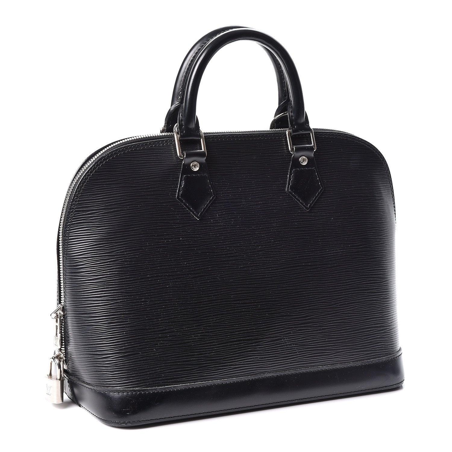 Louis Vuitton Epi Alma PM Black 2 of 8
