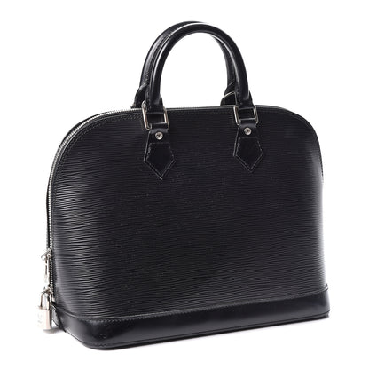 Louis Vuitton Epi Alma PM Black 2 of 8