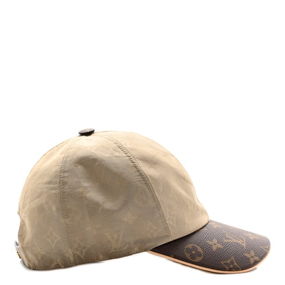 Louis Vuitton Polyester Silk Monogram LV Get Ready Cap M Beige 5 of 10