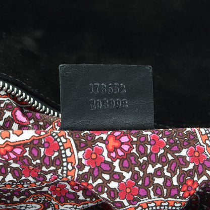 Gucci Patent Calfskin Medium Romy Shoulder Bag Black 7 of 7