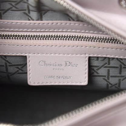 Christian Dior Lambskin Cannage Medium Lady Dior Light Pink 8 of 11