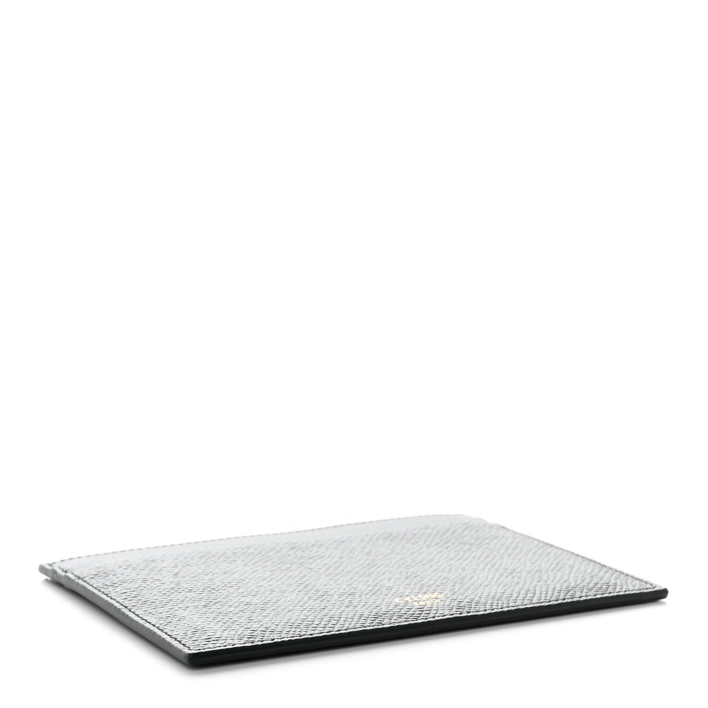 Grained Calfskin Card Holder Amazone