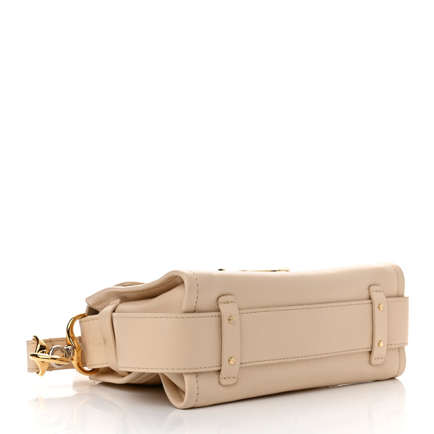 Calfskin Mini Tess Day Bag Sweet Beige