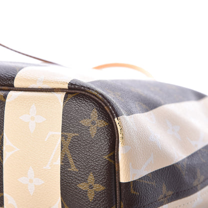Louis Vuitton Monogram Rayures Neverfull MM 10 of 23