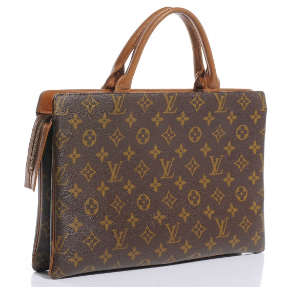 Monogram French Company Double Compartment Bag