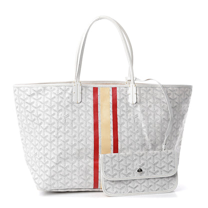 Goyard Goyardine Saint Louis PM White 1 of 8