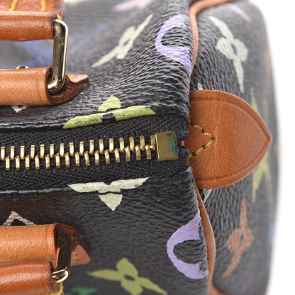 Louis Vuitton Monogram Multicolor Mini Sac HL Speedy Black 11 of 15