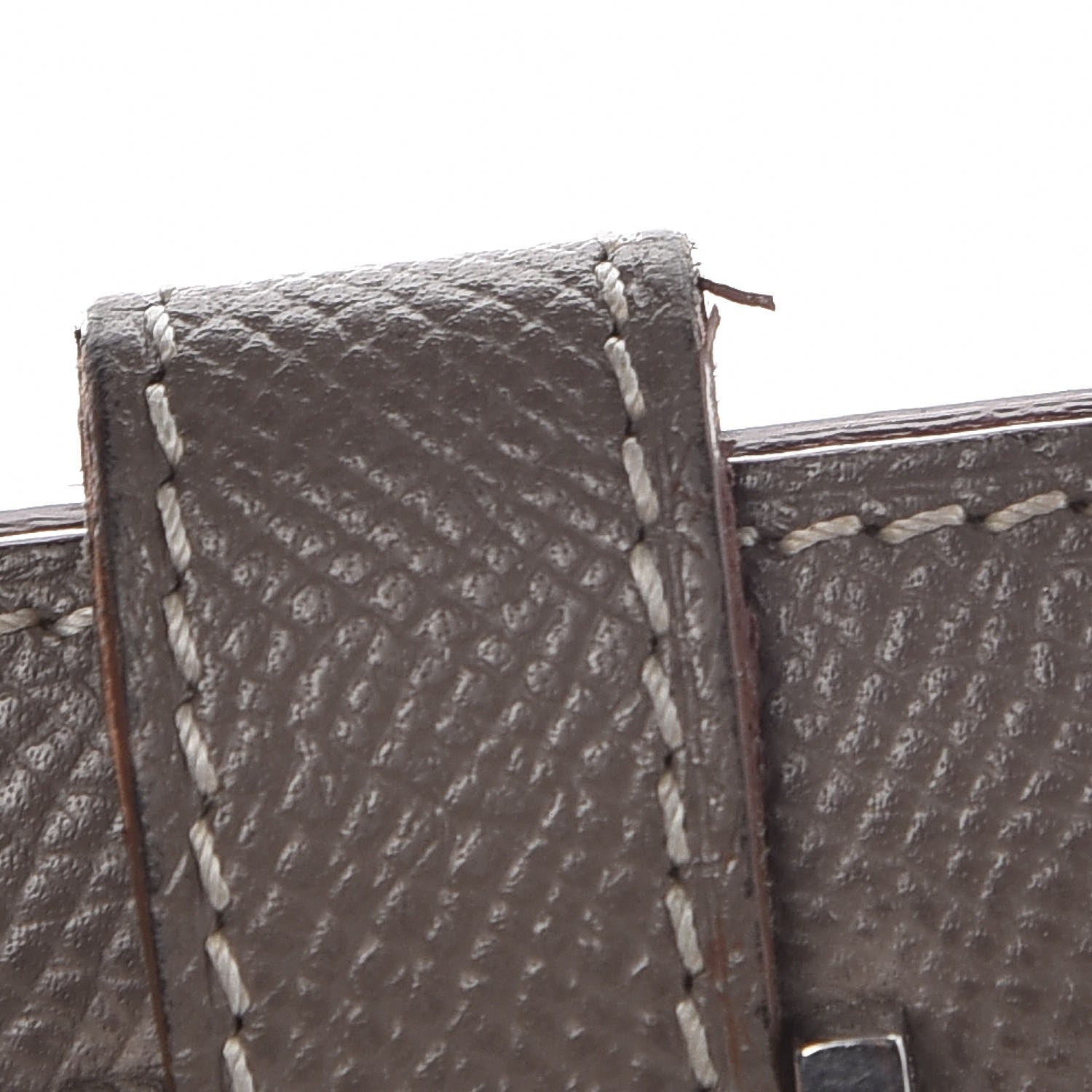 Hermes Epsom Bearn Card Holder Wallet Etain 7 of 9